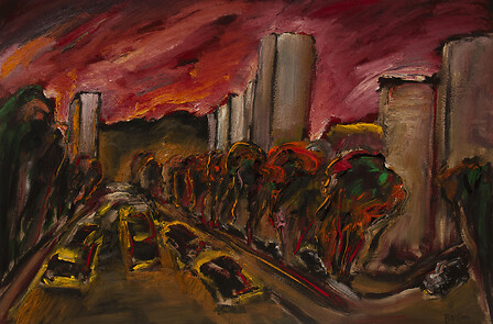 Afonso Pena com Serra do Curral__exposição Belo Bracher Horizonte na Casa Fiat de Cultura_crédito Cristiano Quintino